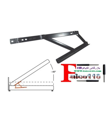 یراق های نصب جک گازی قیچی تختخواب باکسی جکدار(داخل تختخوابی)