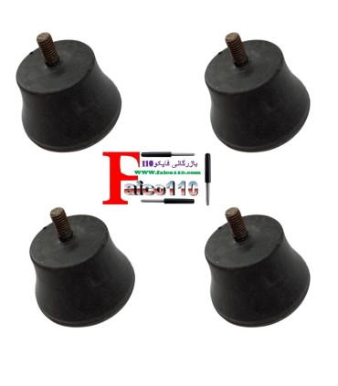 پایه /  پایه تنظیمی رزوه 8 ارتفاع 4 سانت بسته( 4 عددی )