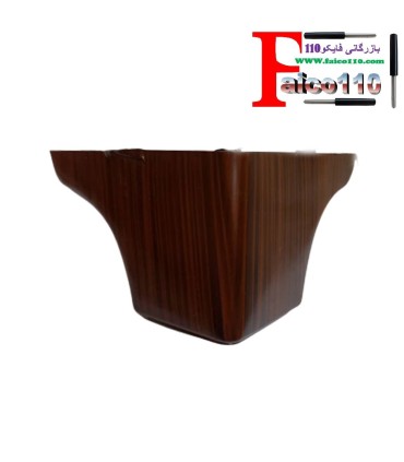 پایه /  پایه ال 8 سانتی طرح چوب بسته 4 عددی
