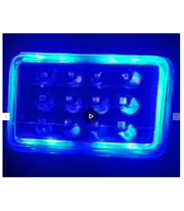 بلوری چراغ جلو نئون دار 3 حالته ال ای دی LED مناسب تراکتور 285 مارک sunrise