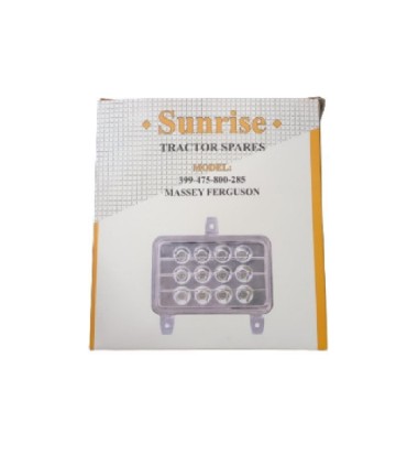 بلوری چراغ جلو نئون دار 3 حالته ال ای دی LED مناسب تراکتور 285 مارک sunrise