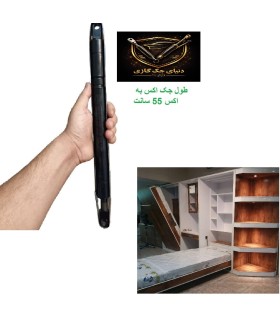 جک شیردار3000نیوتن ارام بند دوطرفه تخت کمجا (تاشو)و صنعتی