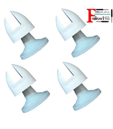 پایه /  پایه تخم مرغی 16 میل بلند(بسته 4 عددی)